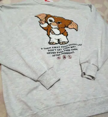 그렘린 트레이닝복 L 긴팔 백 프린트 여성용