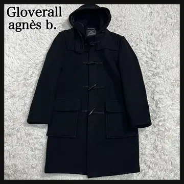 [ 새상품급 ] Gloverall 글로버올 애니에스베 더플 코트 블랙