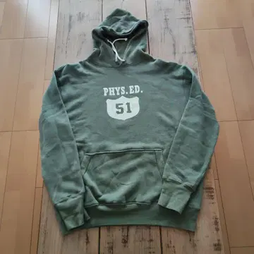 웨어하우스 2본침 후드 맨투맨 L