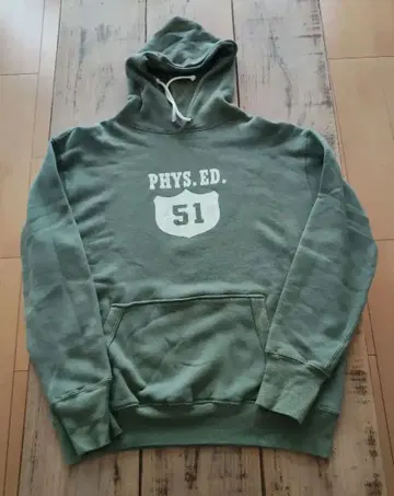 웨어하우스 2본침 후드 맨투맨 L