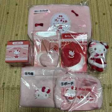 라스트! 미개봉 새상품 헬로키티 뽑기 7세트