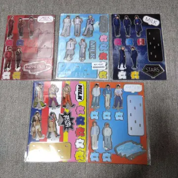 M!LK 집합 아크릴 스탠드