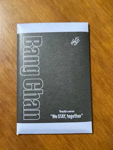 Stray Kidz 스키즈 방찬 포토 카드 세트 전시회