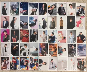 SnowMan 메구로 렌 공식 사진 89장 세트