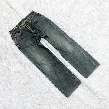 [ EDWIN 에드윈 ] 404 데미지 진 루즈 스트레이트 일본제