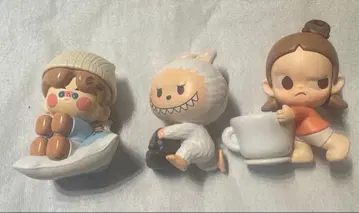 POP BEAN 커피팩토리 피규어 라부부