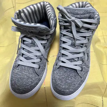 alb 하이컷 스니커즈 26.5cm 그레이