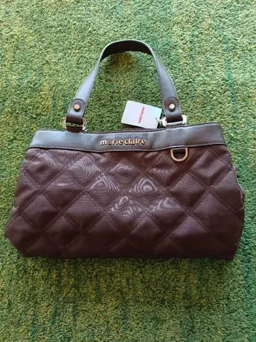 마리끌레르 브라운 토트백