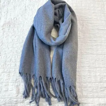 ASAUCE MELER 알파카 프린지 대형 스톨 숄