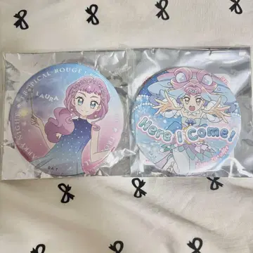 큐어라 메일 로라 트윙클 캔뱃지 스타리 나이트 캔뱃지 세트