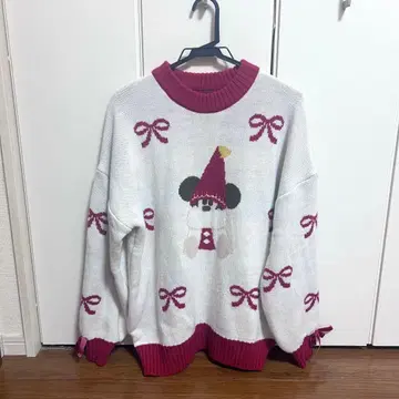 릴린린 니트 디즈니 크리스마스