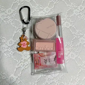 가챠 파우치 핑크 계열