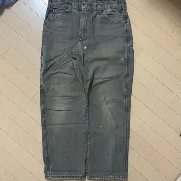 Dickies 워크 팬츠 그레이
