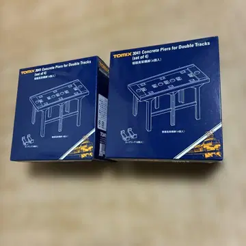TOMIX 3041 복선 고가 교각 (4개입) 2세트