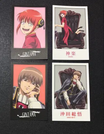 은혼 카구라 오키타 소고 인스턴트 사진풍 컬렉션 은혼 월드