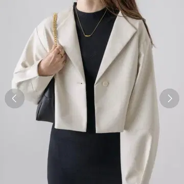 NEUNA 테일러드 가죽 자켓