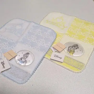 JILL STUART 디즈니 프린세스 타월 2장 세트