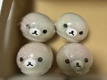 리락쿠마 가챠가챠 4개 세트 코리락쿠마