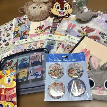 디즈니 캐릭터 굿즈 세트 주토피아