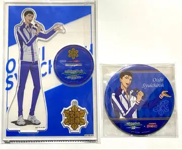 테니스의 왕자님 마네키네코 콜라보 오이시 슈이치로 아크릴 스탠드 캔뱃지