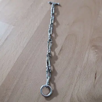 가보라토리/가보르 더블 스컬 롱 스몰 오벌 링크스 팔찌