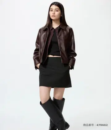 택 포함 미사용 새상품 UNIQLO 완판 스코트 블랙 XS