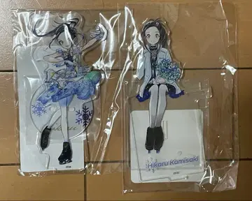 메달리스트전 오카자키 히카루 오자리 아크릴 스탠드 세트