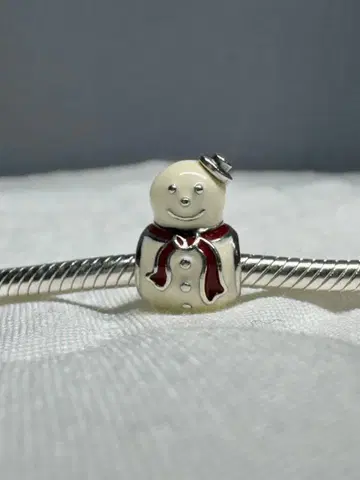 스노우맨 판도라 참 실버 925