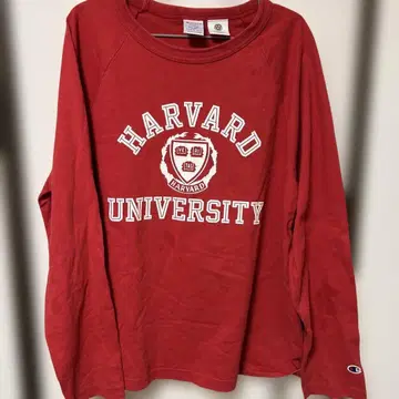 made in USA Champion 하버드 대학 긴팔 티셔츠