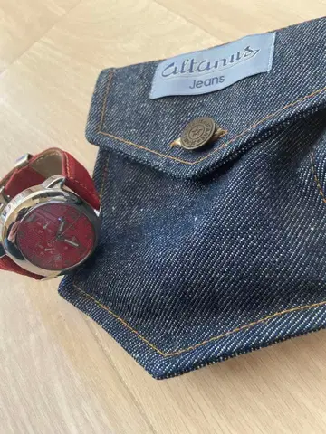 Altanus 크로노그래프 손목시계 레드