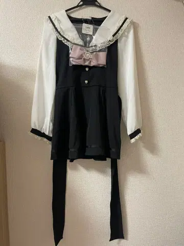 LIZLISA 세일러 카라 셋업