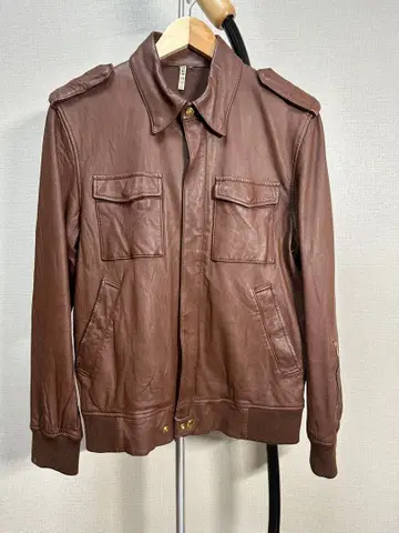 SOPHNET. 가죽 자켓 소프 시어링 가죽