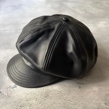 schott 샷 가죽 헌팅 캡 lether