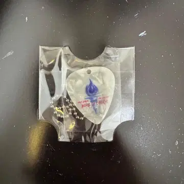 쿄모토 타이카 BLUE OF LIBERTY 초회반 오리지널 기타 피크 참