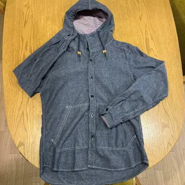 beams lights 후드 부착 긴팔 셔츠