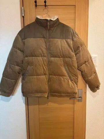 BAYFLOW 코듀로이 다운 자켓