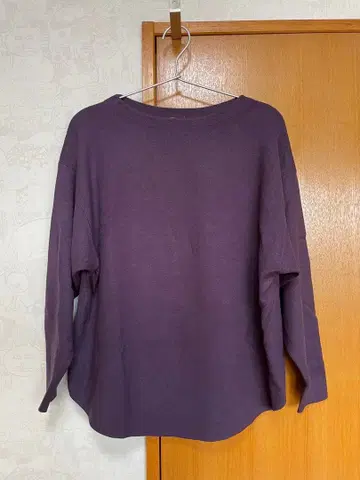 URBAN RESEARCH doors 퍼플 긴팔 상의