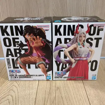 원피스의 KING OF ARTIST 루피 & 야마토 세트 미개봉품