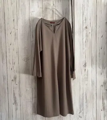 미사용에 가까운 AMACA 아마카 2way 원피스 7부 소매 벨트 포함