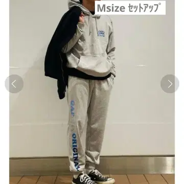 GAP 맨투맨 셋업 그레이 Msize