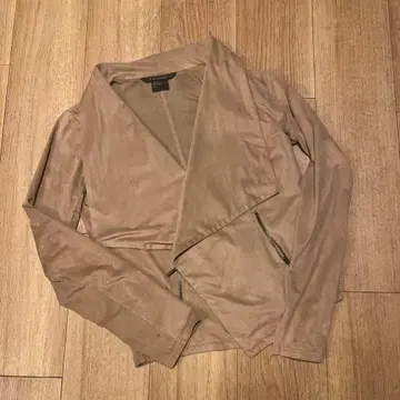 [ 아르마니 익스체인지 ] 스웨이드풍 숏 자켓