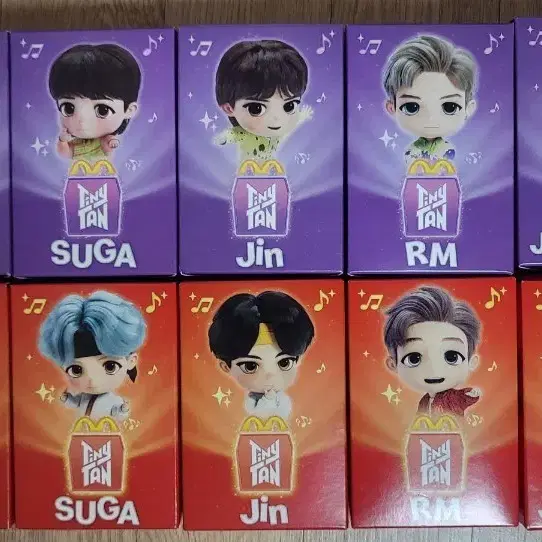 맥도날드 해피밀 BTS 전 14종 피규어