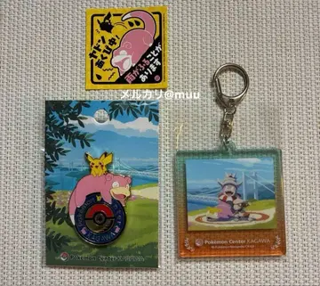 포켓몬 센터 포켓몬 센터 카가와 야돈 핀즈 스티커 세트