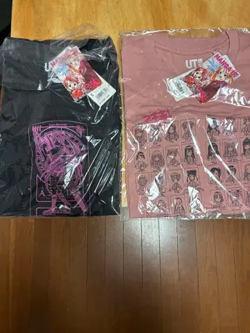 유니클로 마법선생 네기마! UT T셔츠 2장 세트 S사이즈 새상품