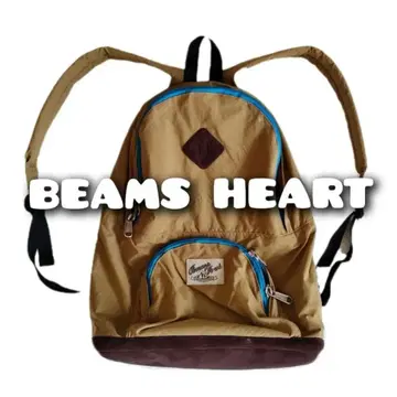 BEAMS HEART 베이지 백팩