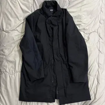 고품질 UNIQLO 블록테크 코트 XL 블랙