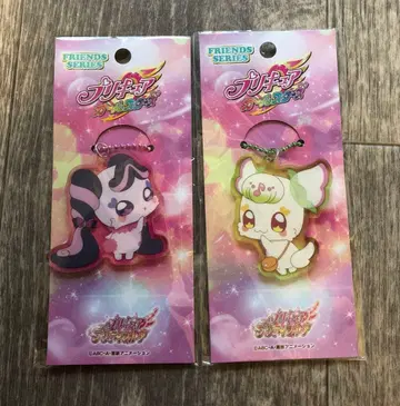 프리룬 메로론 프렌즈 아크릴 키체인 프리큐어 요정 키링