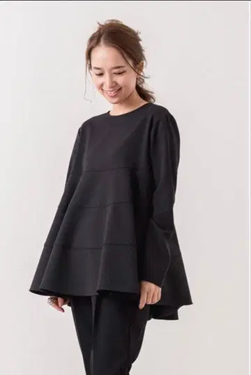 yori 웜 티어드 블라우스