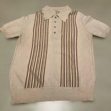 스트라이프 디자인 피케 셔츠 102/40