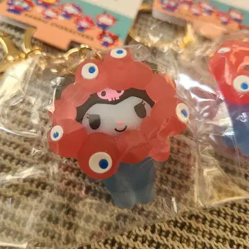 쿠로미 EXPO2025 산리오 미야쿠미야쿠 클리어 컬러 키링